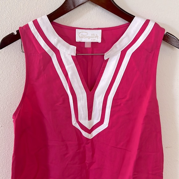 Pappagallos Pink Linen Dress - Picture 3 of 11